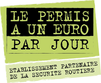 logo officiel du permis à un euro jour